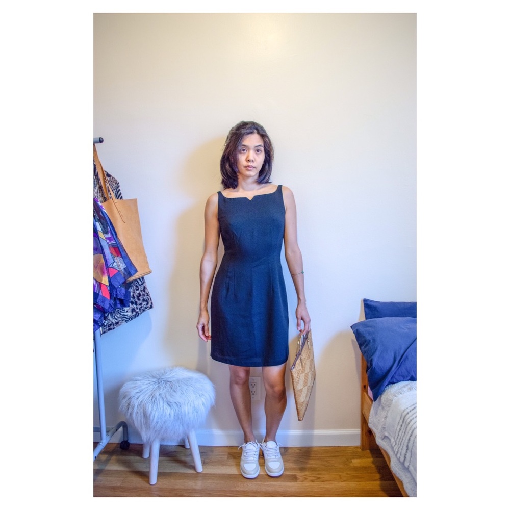 Vintage Robespierre Nanette Lepore Black Dress